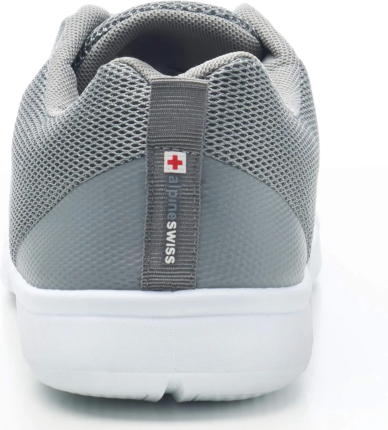 Alpine Swiss Bolt Mens Mesh Sneakers Lightweight Casual Lace Up Tennis Shoes
