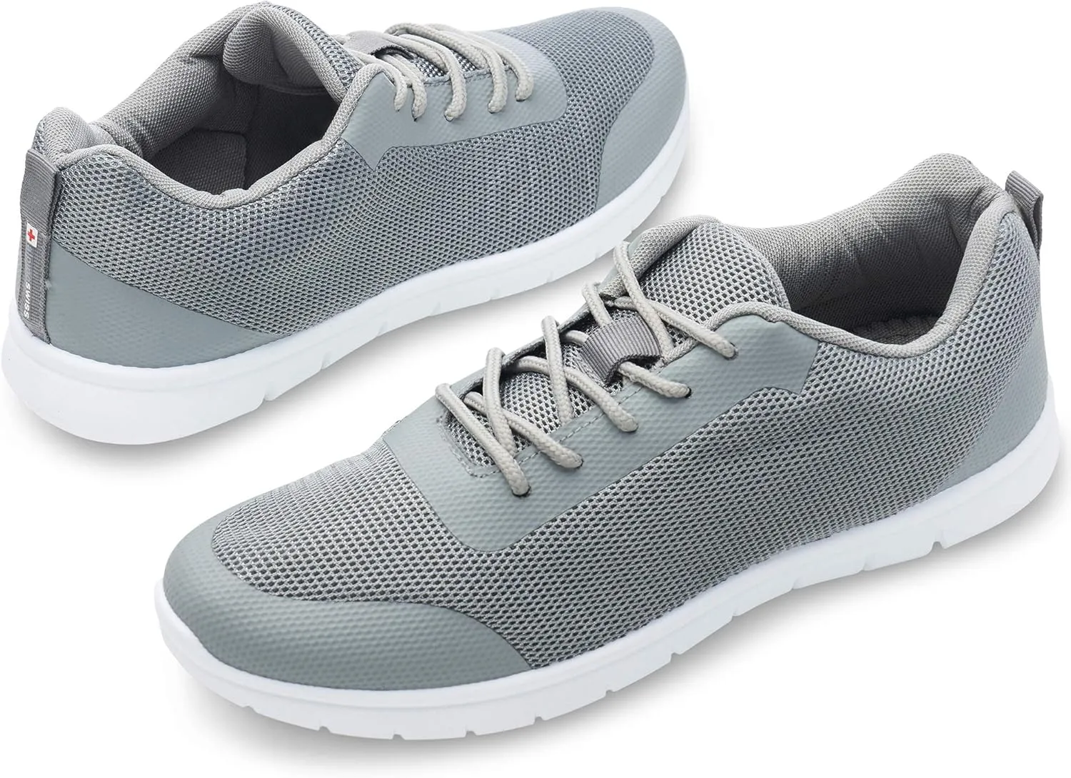 Alpine Swiss Bolt Mens Mesh Sneakers Lightweight Casual Lace Up Tennis Shoes