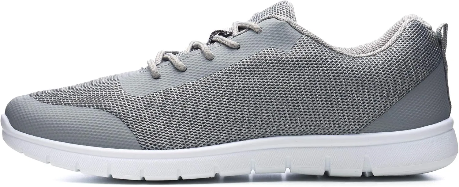 Alpine Swiss Bolt Mens Mesh Sneakers Lightweight Casual Lace Up Tennis Shoes