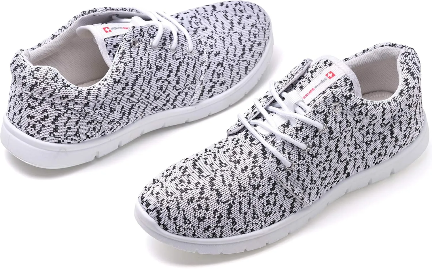 Alpine Swiss Kilian Mesh Sneakers Breathable Lightweight Fashion Trainers
