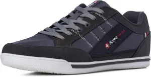 Alpine Swiss Stefan Retro Sneakers for Men | Stylish Low-Top Shoes with Suede Trim | Perfect for Casual Footwear | Fashion Sneakers | Mens Tennis Shoes