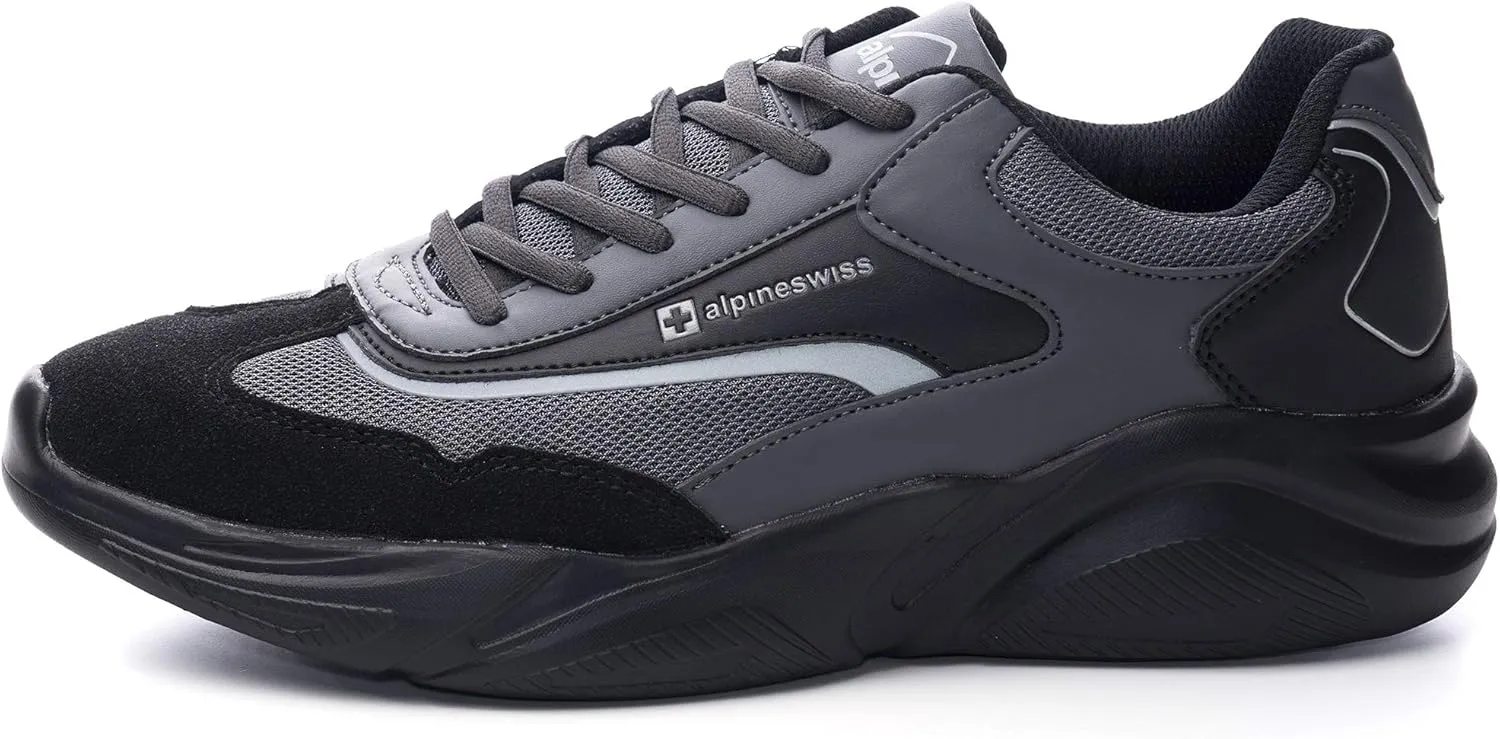 Alpine Swiss Stuart Mens Chunky Fashion Sneakers