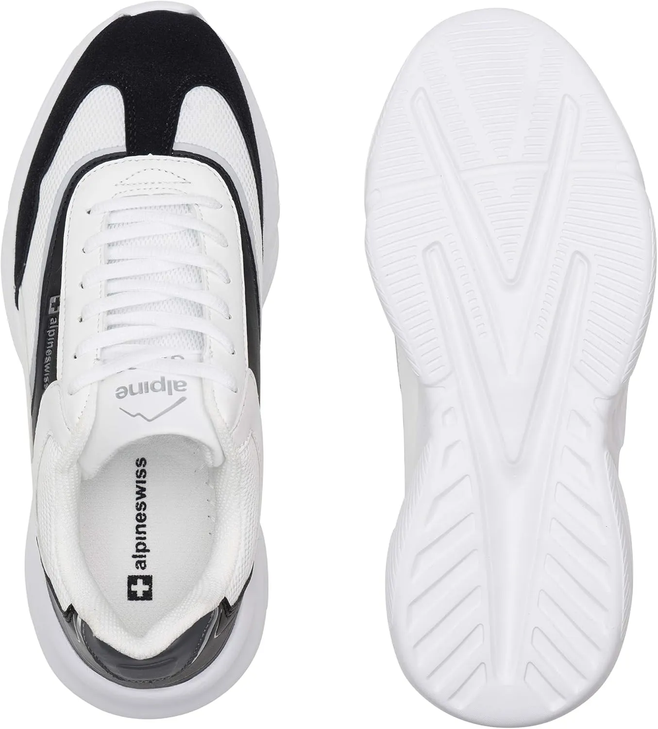 Alpine Swiss Stuart Mens Chunky Fashion Sneakers
