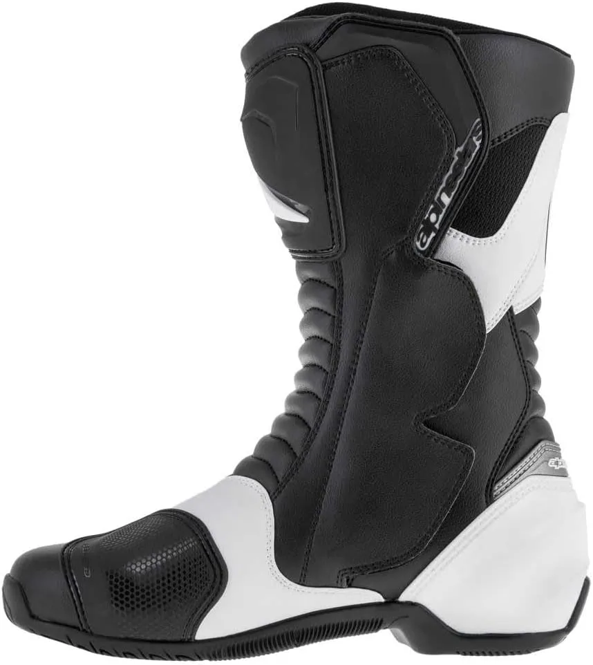 Alpinestars SMX-S Motorcycle Boots, CE-Certified Sport Riding Footwear, Lightweight & Durable Protective Gear