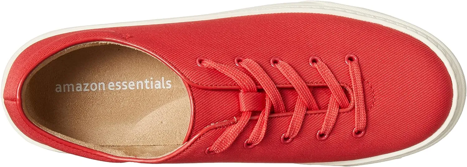Amazon Essentials Women's Comfortable Lace Up Sneakers