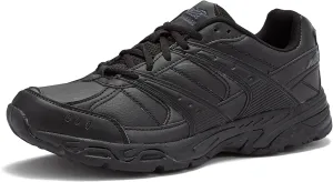 Avia Verge Womens Sneakers - Tennis, Court, Cross Training, or Pickleball Shoes for Women, Classic Black or Walking White Sneakers with Arch Support, Wide Width or Medium