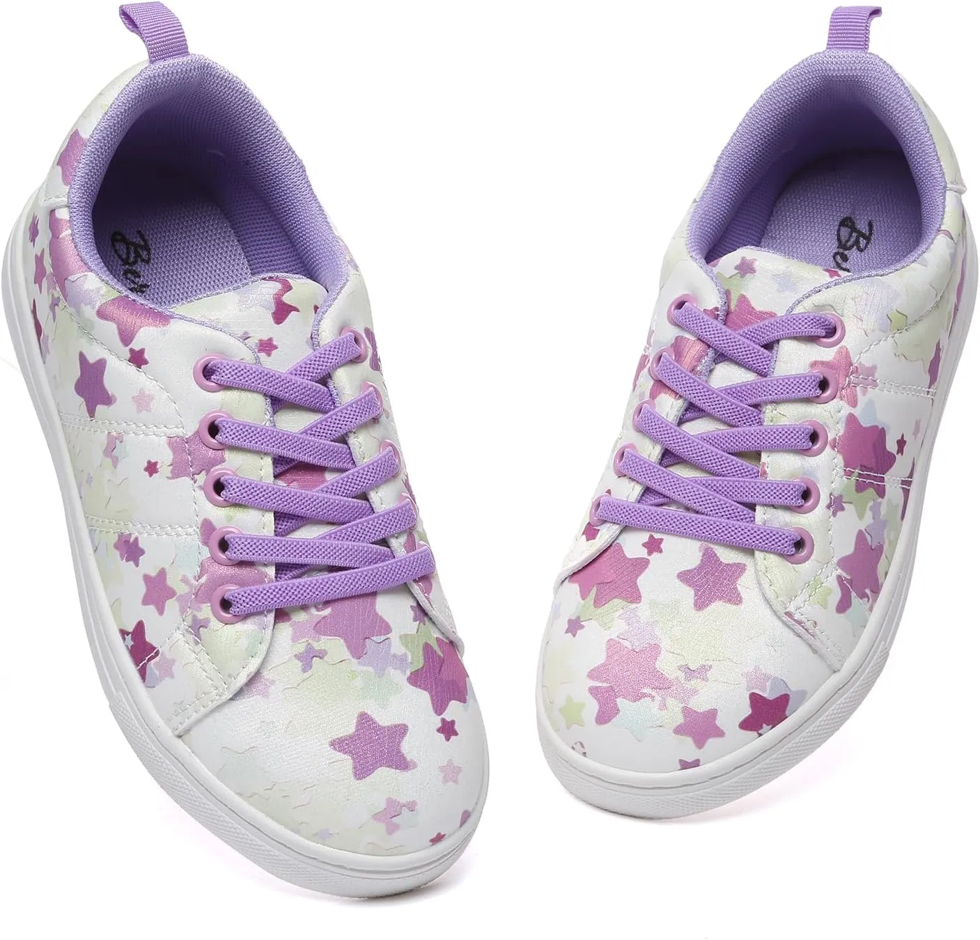 Bernal Girls & Boys Sparkle Glitter Sequin Sneakers Toddler/Little Kid/Big Kid Slip On School Low Top Walking Shoes Show Gift