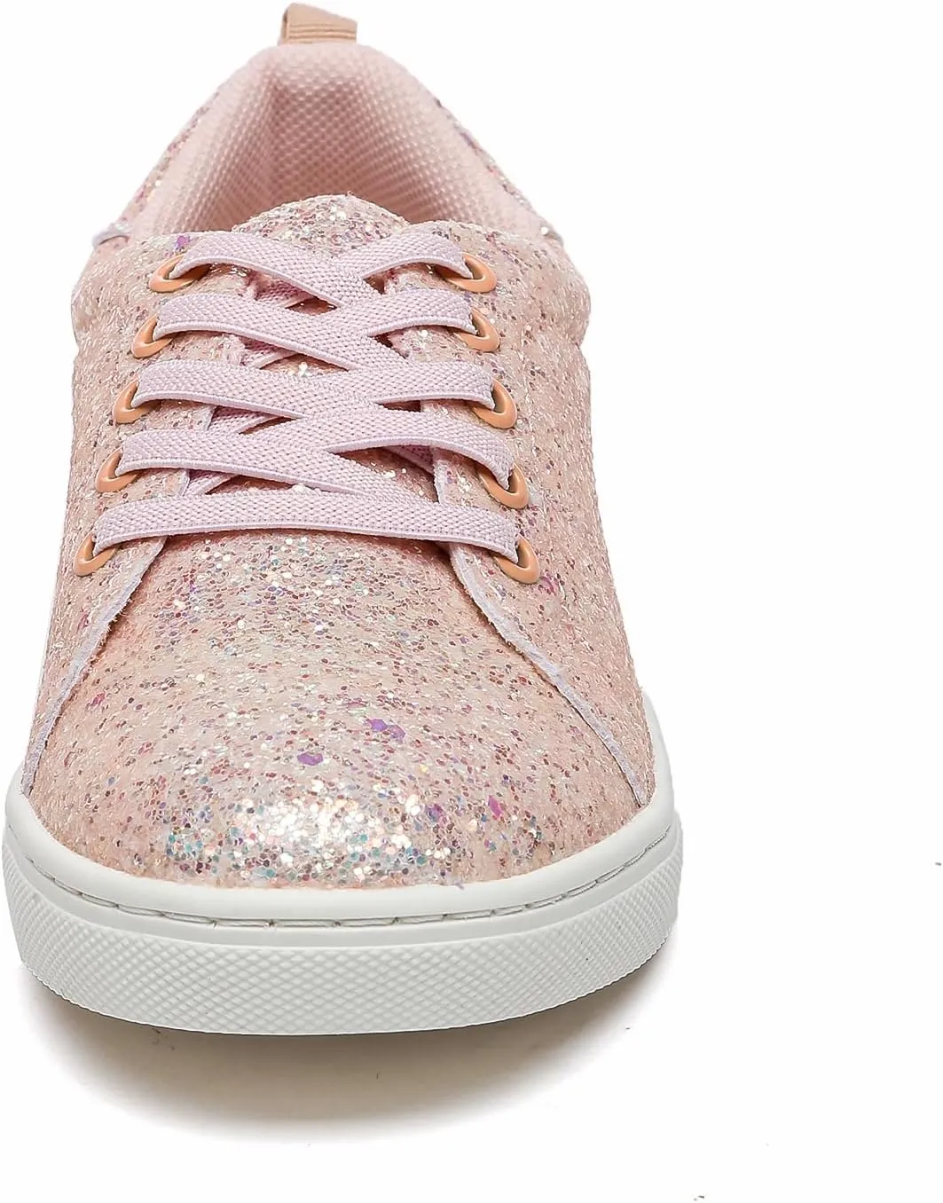 Bernal Girls & Boys Sparkle Glitter Sequin Sneakers Toddler/Little Kid/Big Kid Slip On School Low Top Walking Shoes Show Gift