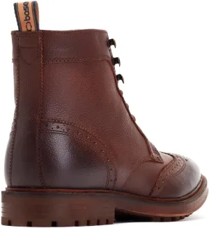 Brogue Boots in Hemlock Grain by Base London