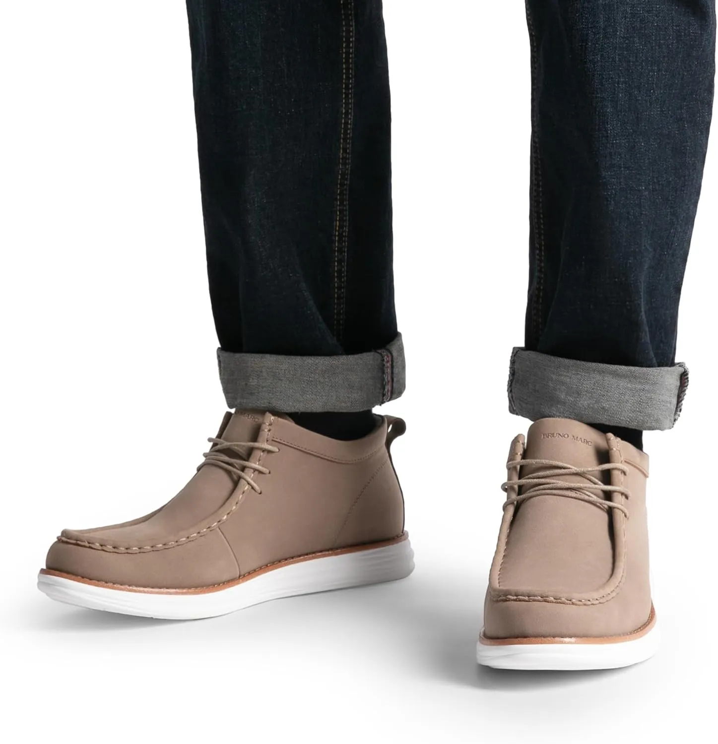 Bruno Marc Men's Classic Dress Casual Chukka Boots 2.0