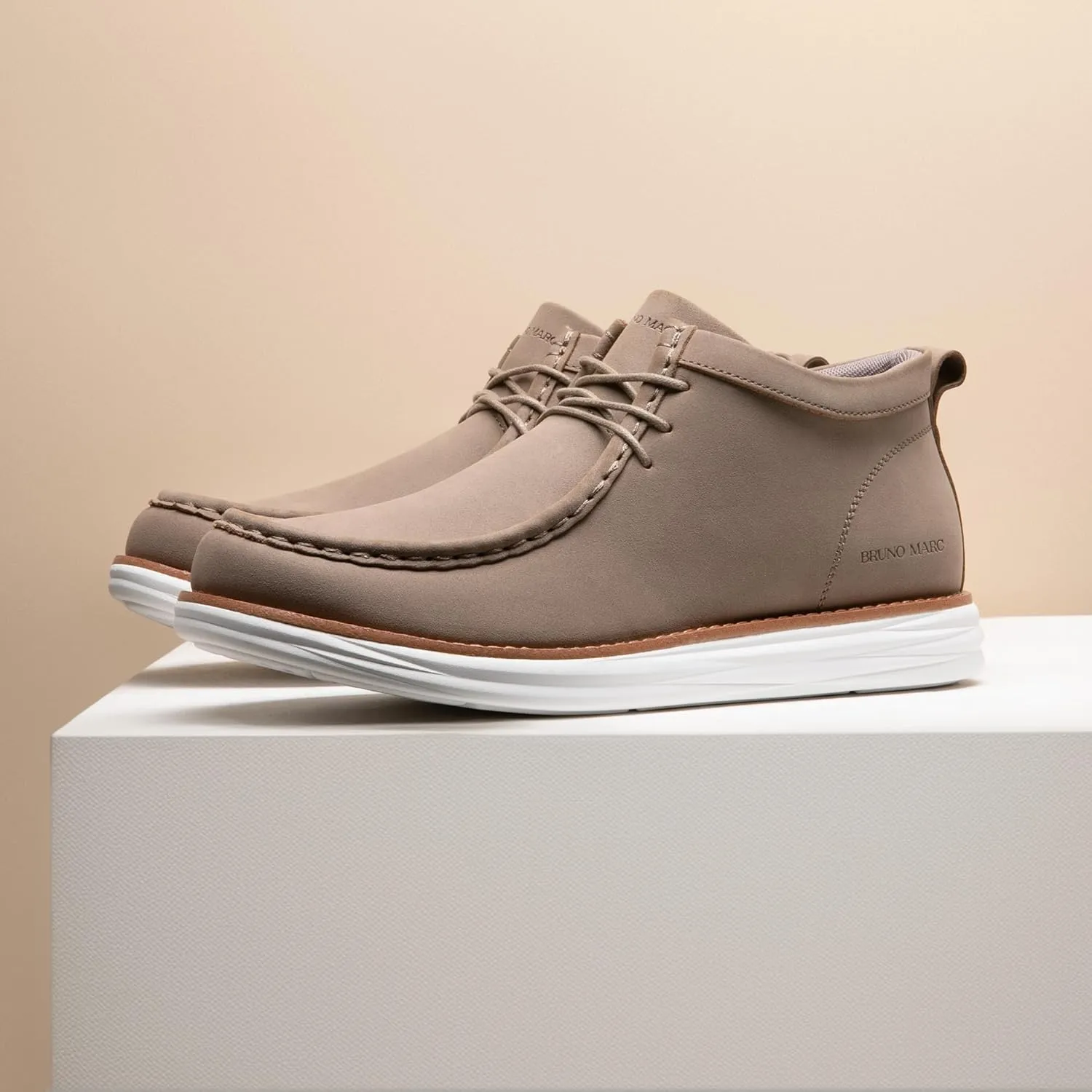 Bruno Marc Men's Classic Dress Casual Chukka Boots 2.0