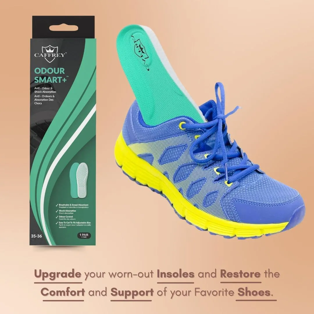 Caffrey Odour Smart  Anti Odour & Shock Insole 37-38 1 Pair