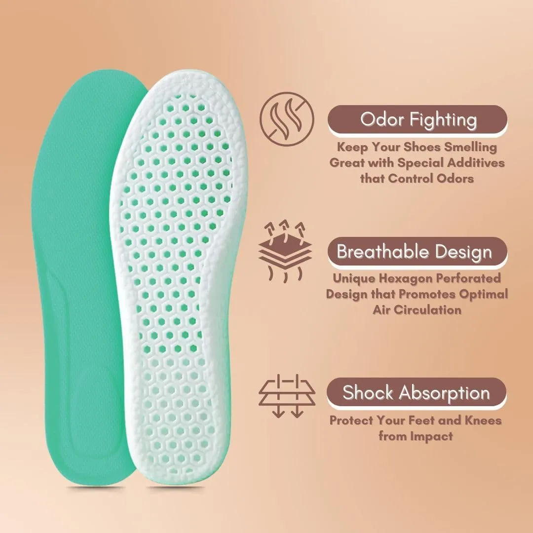 Caffrey Odour Smart  Anti Odour & Shock Insole 37-38 1 Pair