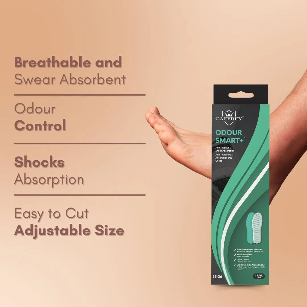 Caffrey Odour Smart  Anti Odour & Shock Insole 37-38 1 Pair