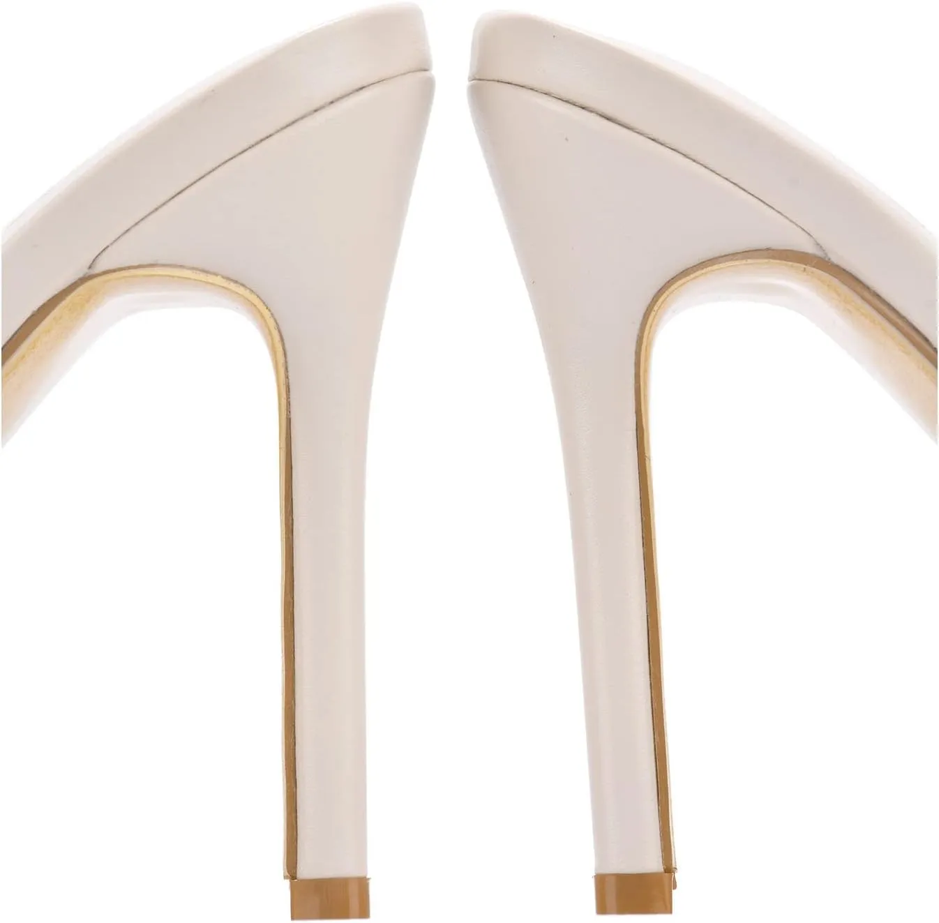 Cape Robbin Stitch Square Toe Quilted Stiletto Open Toe Mule Dress Sandals