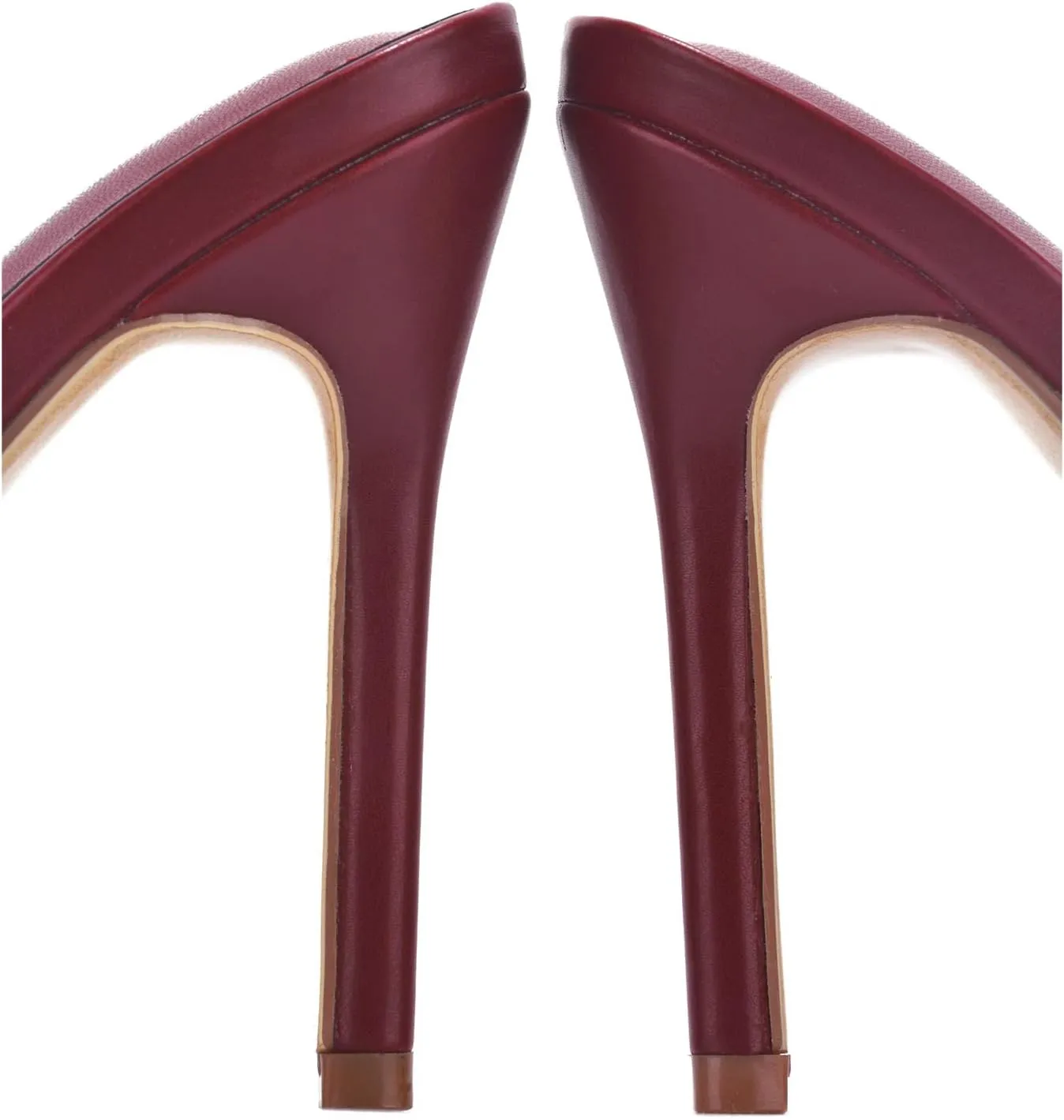 Cape Robbin Stitch Square Toe Quilted Stiletto Open Toe Mule Dress Sandals
