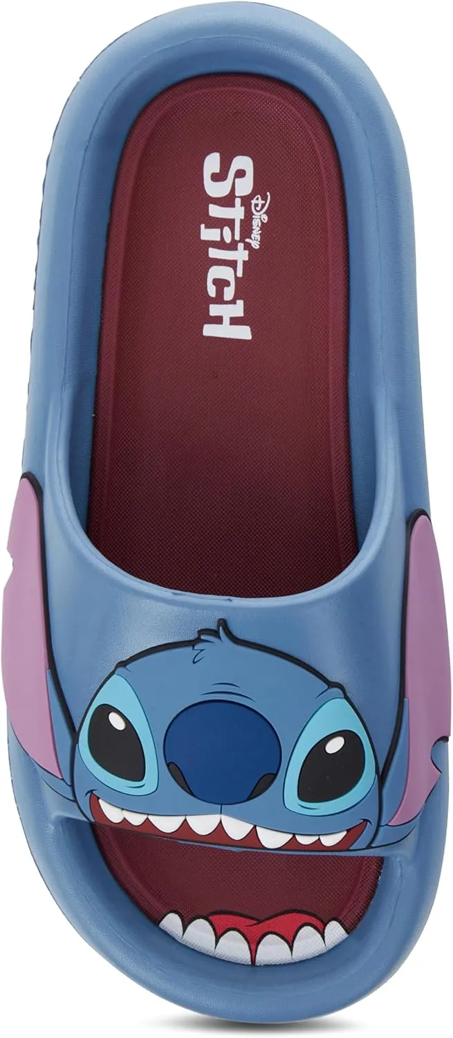 Disney Ladies Lilo and Stitch Slides - Ladies Classic Lilo and Stitch Slide Sandals Lilo and Stitch Slip On Slides Shoes