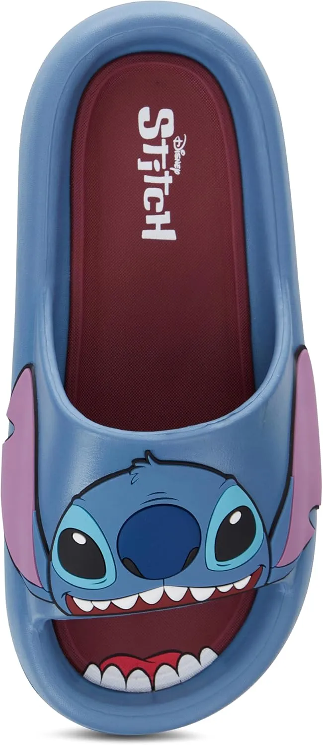 Disney Ladies Lilo and Stitch Slides - Ladies Classic Lilo and Stitch Slide Sandals Lilo and Stitch Slip On Slides Shoes