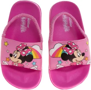 Disney Minnie Mickey Encanto Lightning McQueen Lilo n Stitch Slides Backstrap Slip-On Beach Sandals (Toddler/Little Kid)