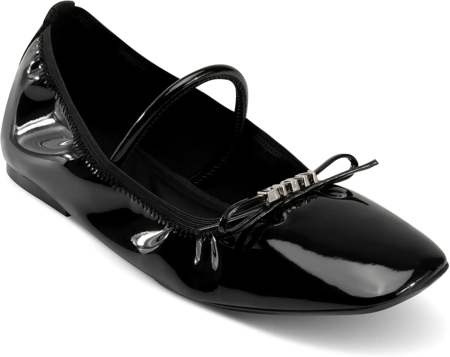 DKNY Women's Dale Ruched Ballet Flat Mule