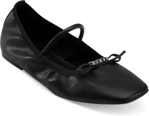 DKNY Women's Dale Ruched Ballet Flat Mule