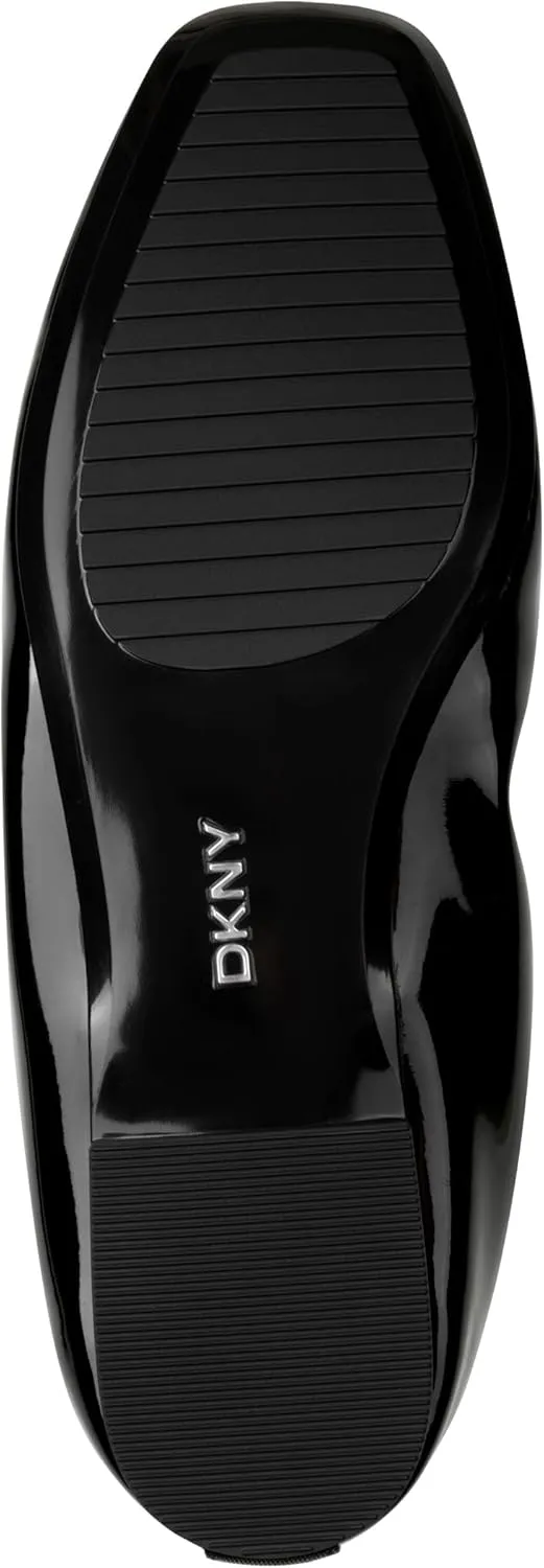 DKNY Women's Dale Ruched Ballet Flat Mule