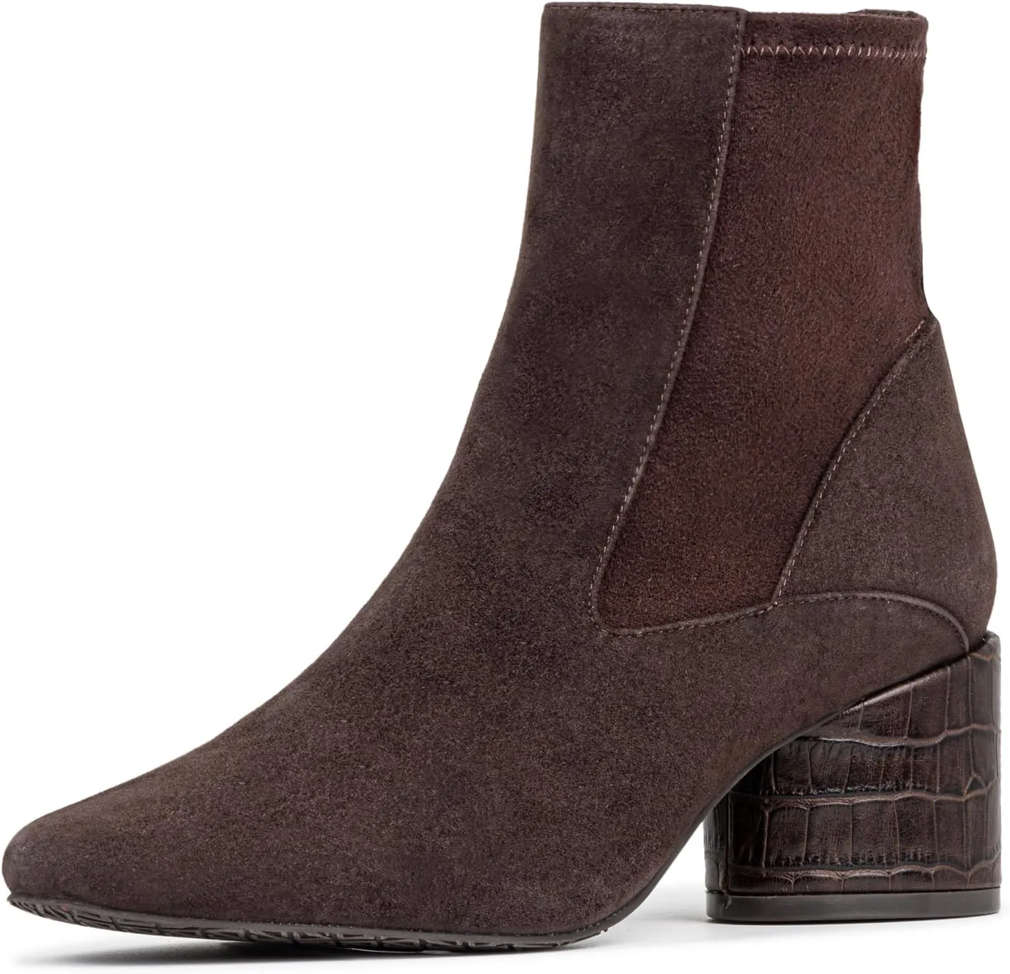 Donald Pliner Women’s GAIGE Heeled Ankle Booties - 2” Stacked Block Heel, Zip Closure Ankle Boots, Fashion Women’s Boot