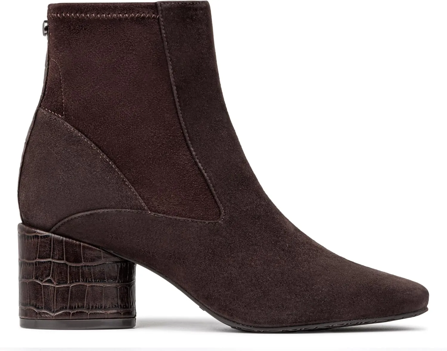 Donald Pliner Women’s GAIGE Heeled Ankle Booties - 2” Stacked Block Heel, Zip Closure Ankle Boots, Fashion Women’s Boot