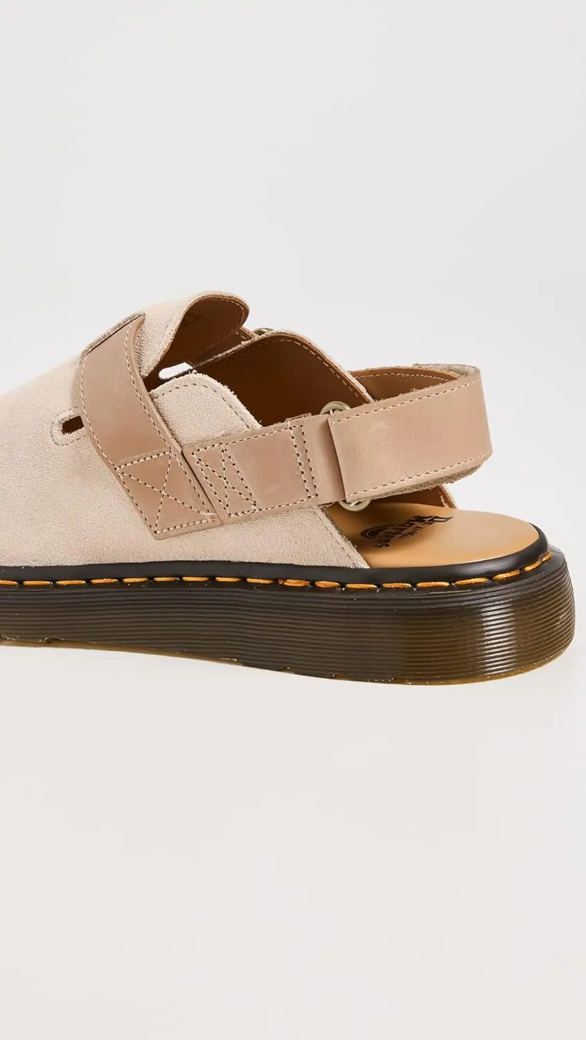 Dr. Martens Unisex-Adult Eh Classic Suede with a Silky and Enhanced Texture Mule