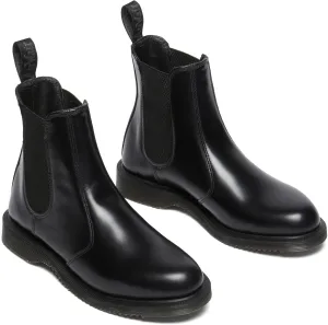 Dr. Martens Women's Flora Leather Chelsea Boots Fashion