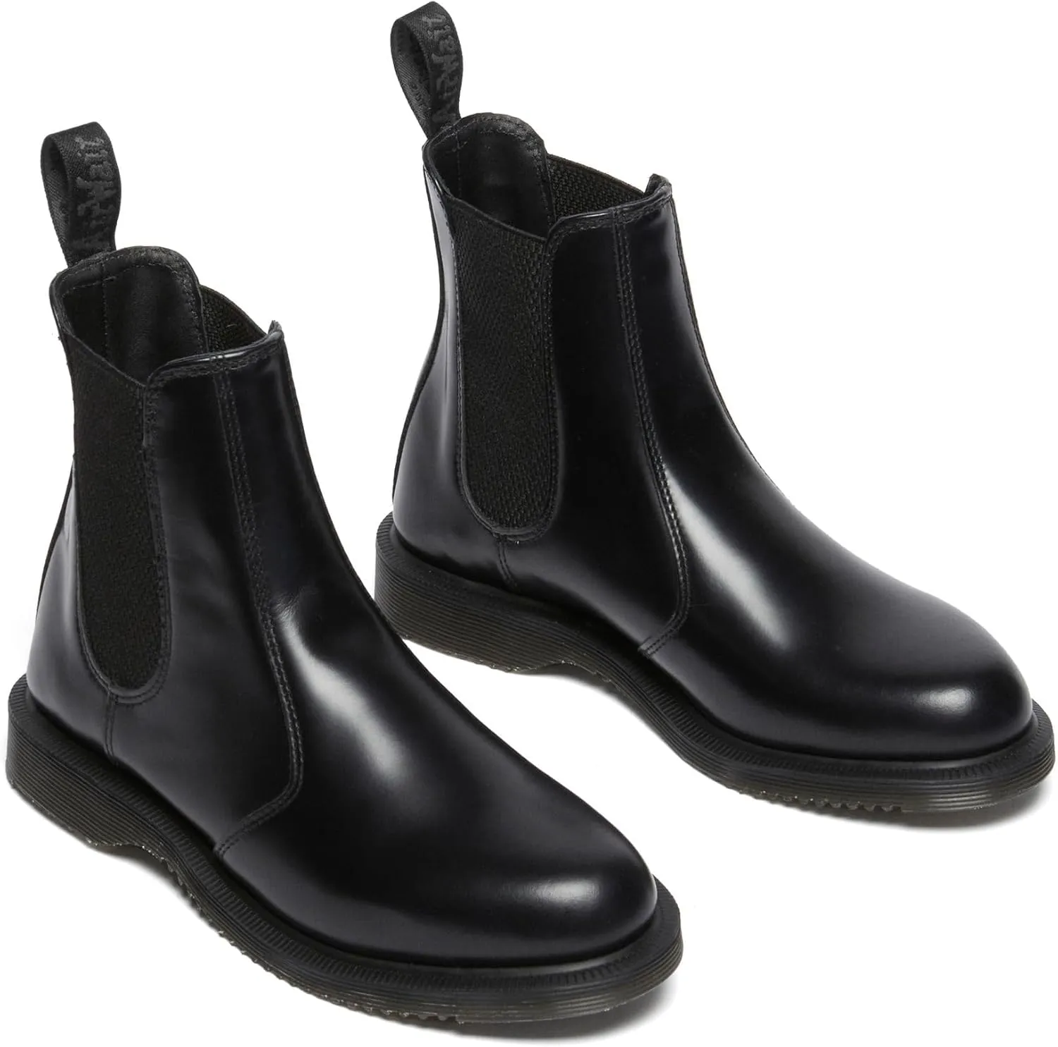 Dr. Martens Women's Flora Leather Chelsea Boots Fashion