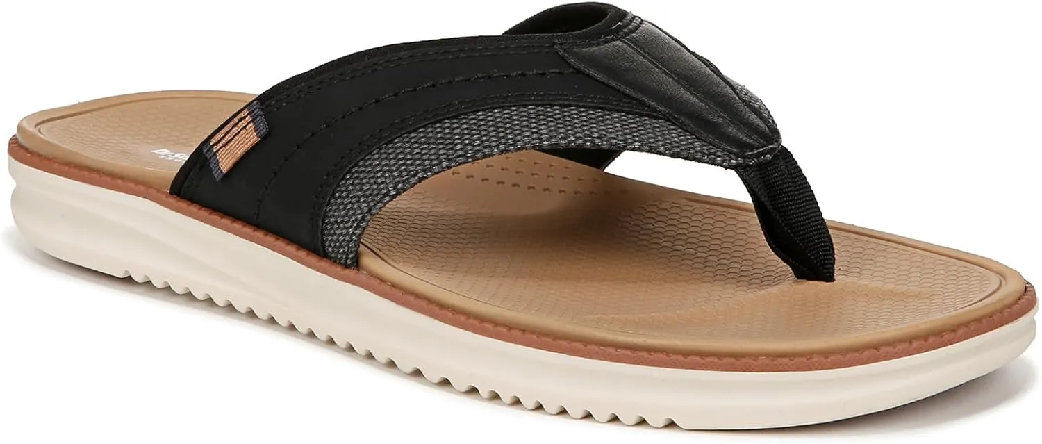 Dr. Scholl's Shoes Men's Sync in Thong Sandal Slide