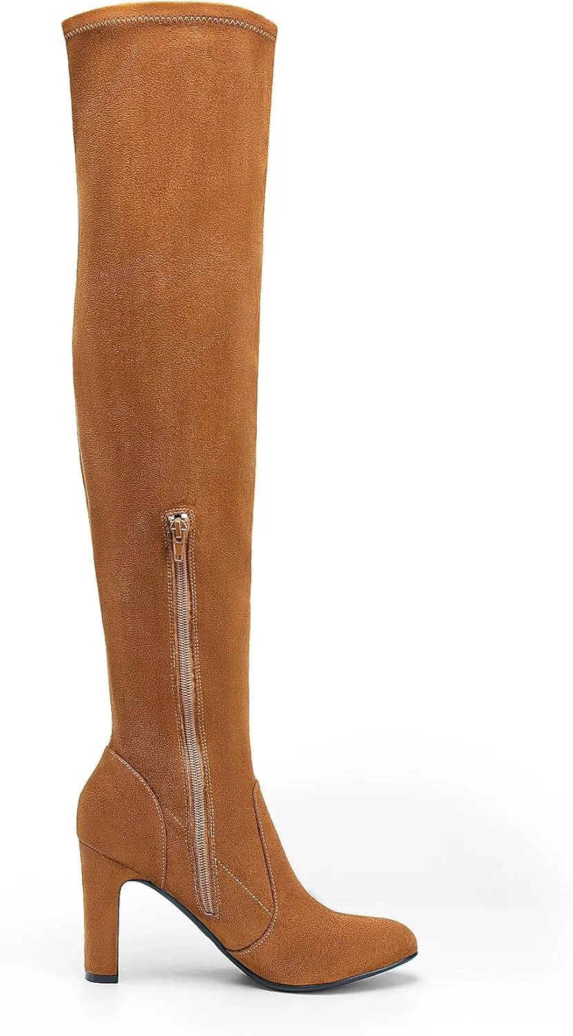 DREAM PAIRS Over The Knee Boots for Women Knee High Boots Thigh High Boots for Women