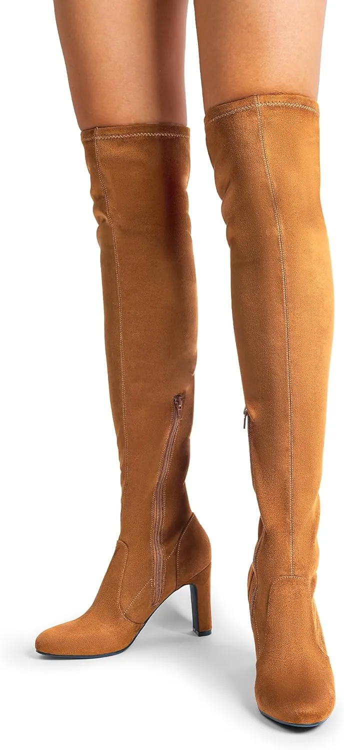 DREAM PAIRS Over The Knee Boots for Women Knee High Boots Thigh High Boots for Women