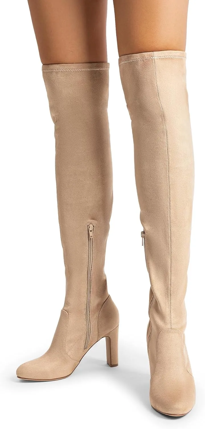 DREAM PAIRS Over The Knee Boots for Women Knee High Boots Thigh High Boots for Women