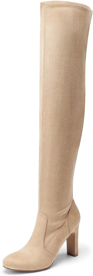 DREAM PAIRS Over The Knee Boots for Women Knee High Boots Thigh High Boots for Women