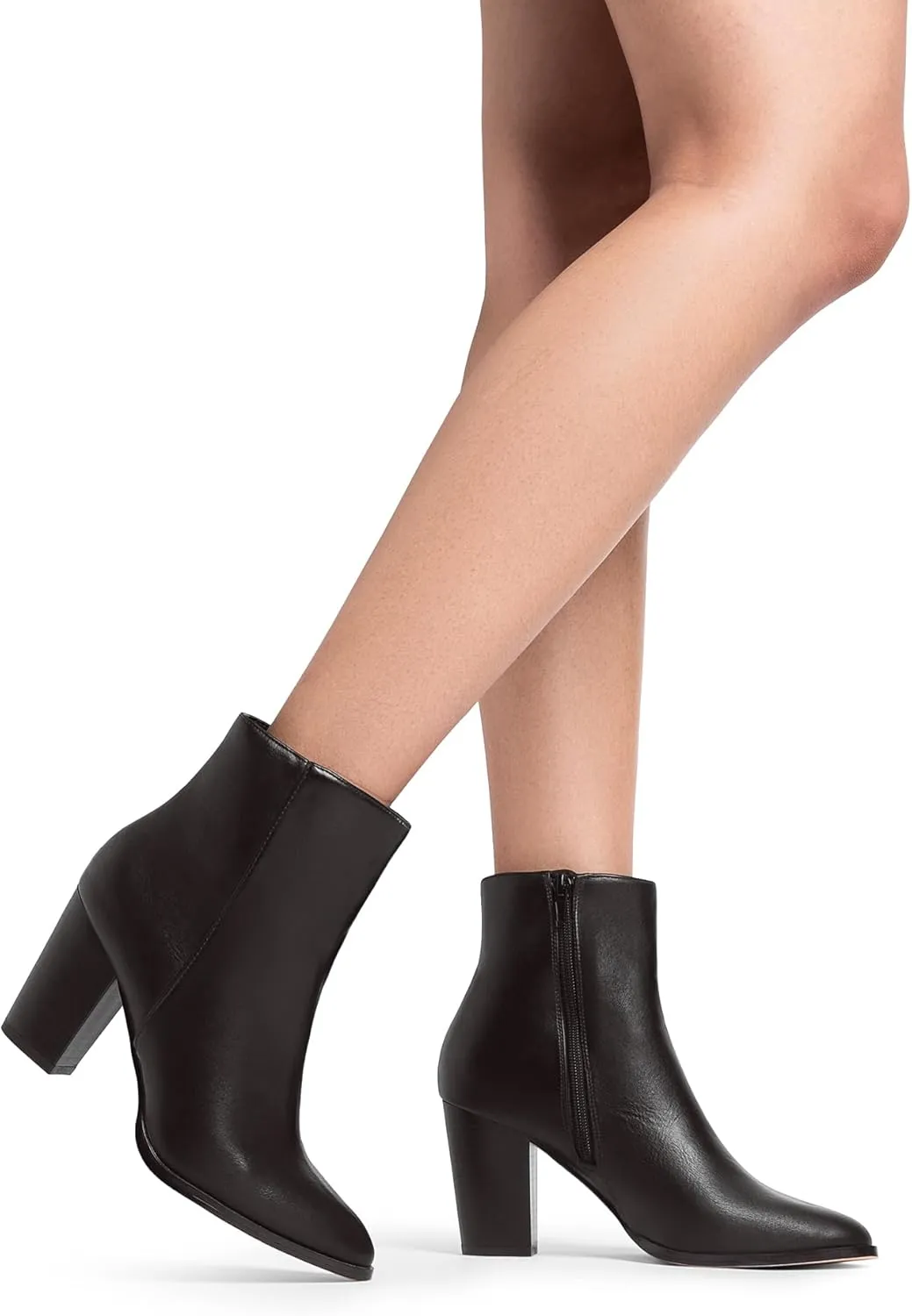 DREAM PAIRS Women's Ankle Boots Chunky Block Heel Booties