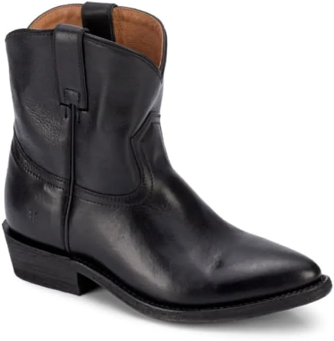 Frye Billy Short Women's Leather Western Boot - Classic Cowgirl Style, Durable Craftsmanship, Comfortable Fit
