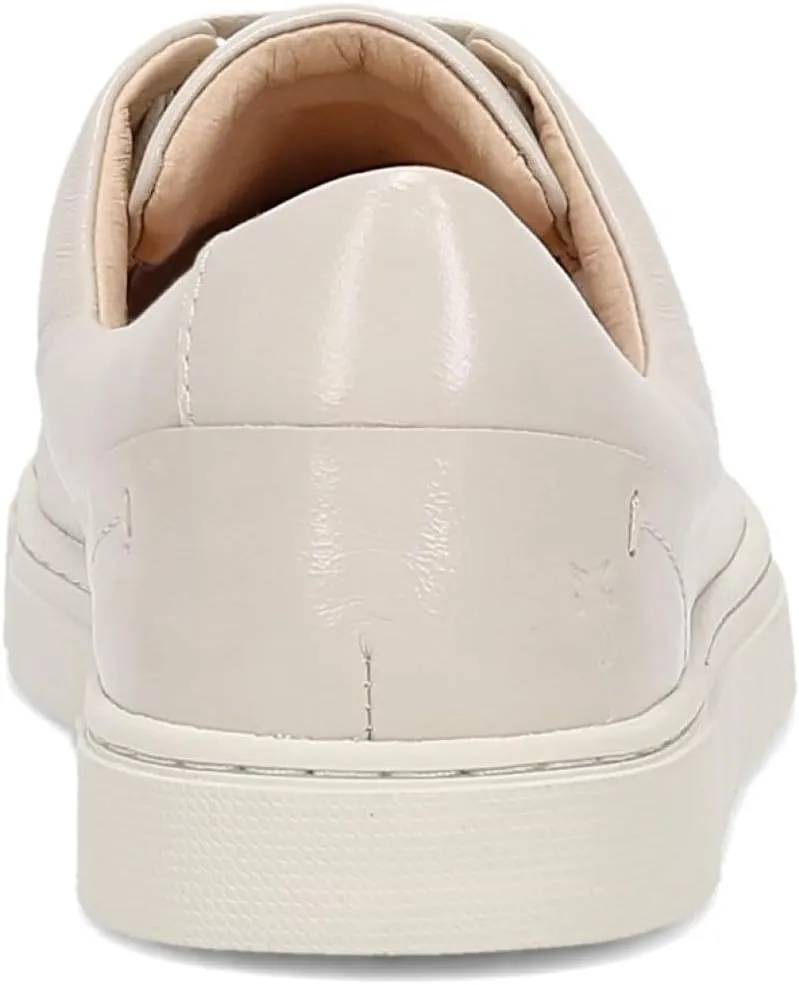 Frye Ivy Low Lace Sneakers for Women Crafted from Soft, Vintage Italian Leather with Removable Molded Footbed, Leather Lining, and Contrast White Rubber Outsoles