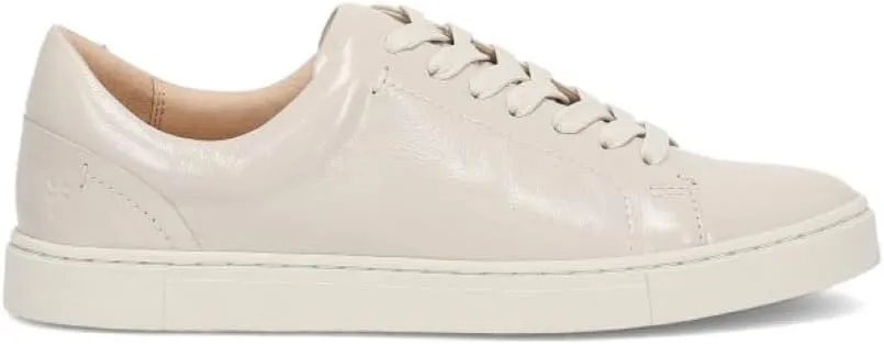 Frye Ivy Low Lace Sneakers for Women Crafted from Soft, Vintage Italian Leather with Removable Molded Footbed, Leather Lining, and Contrast White Rubber Outsoles