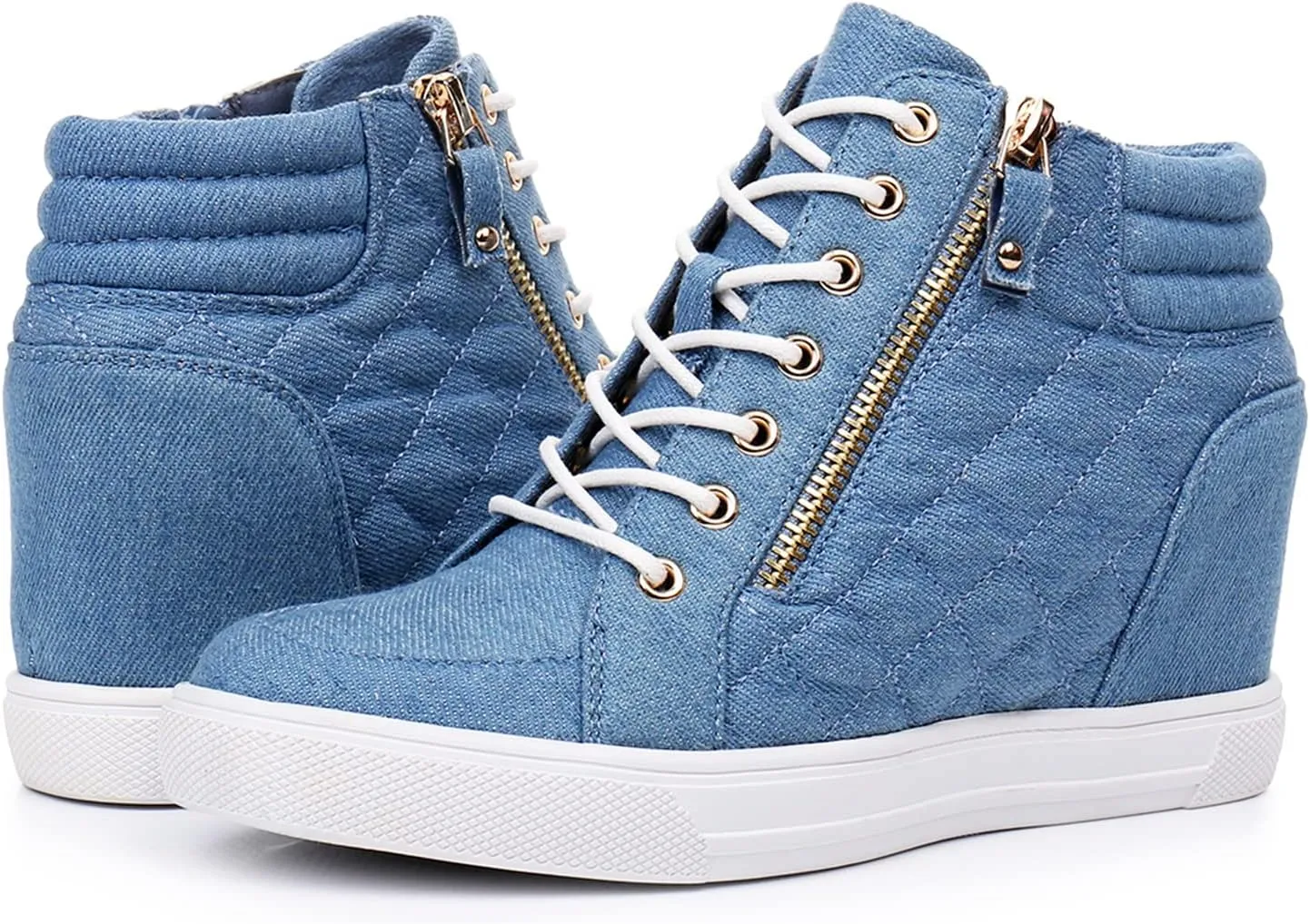 GLOBALWIN Women's Ankle Boots Wedge Sneakers For Women