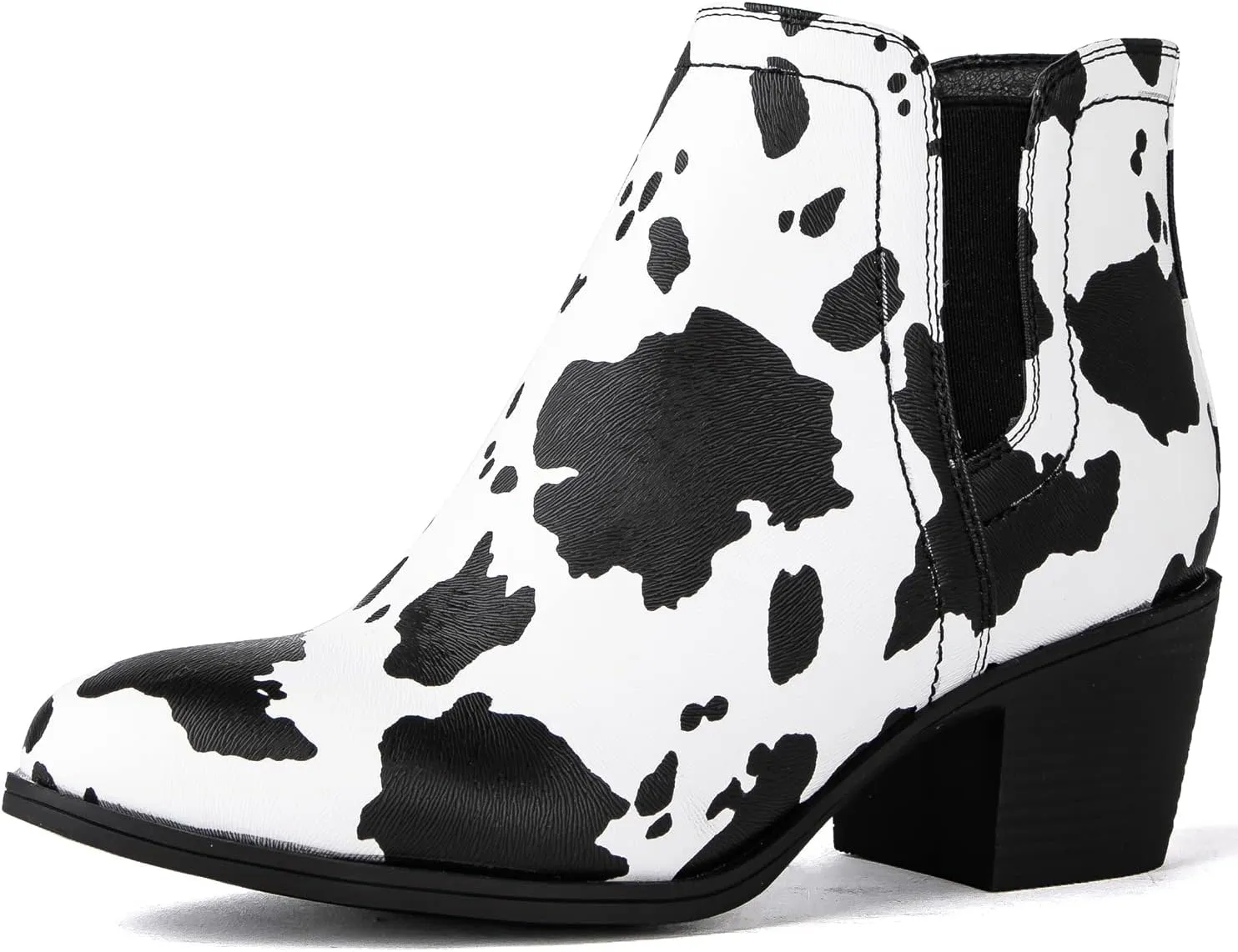 GLOBALWIN Women's Pull On Ankle Boots The Western Cowboy Cowgirl Boots