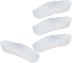 Insole Height, Orthopedic Cushion, High Heel Pad, Men's & Women's Shoes High Orthopedic Pad (2 Pairs) (Gray, 2.5cm)
