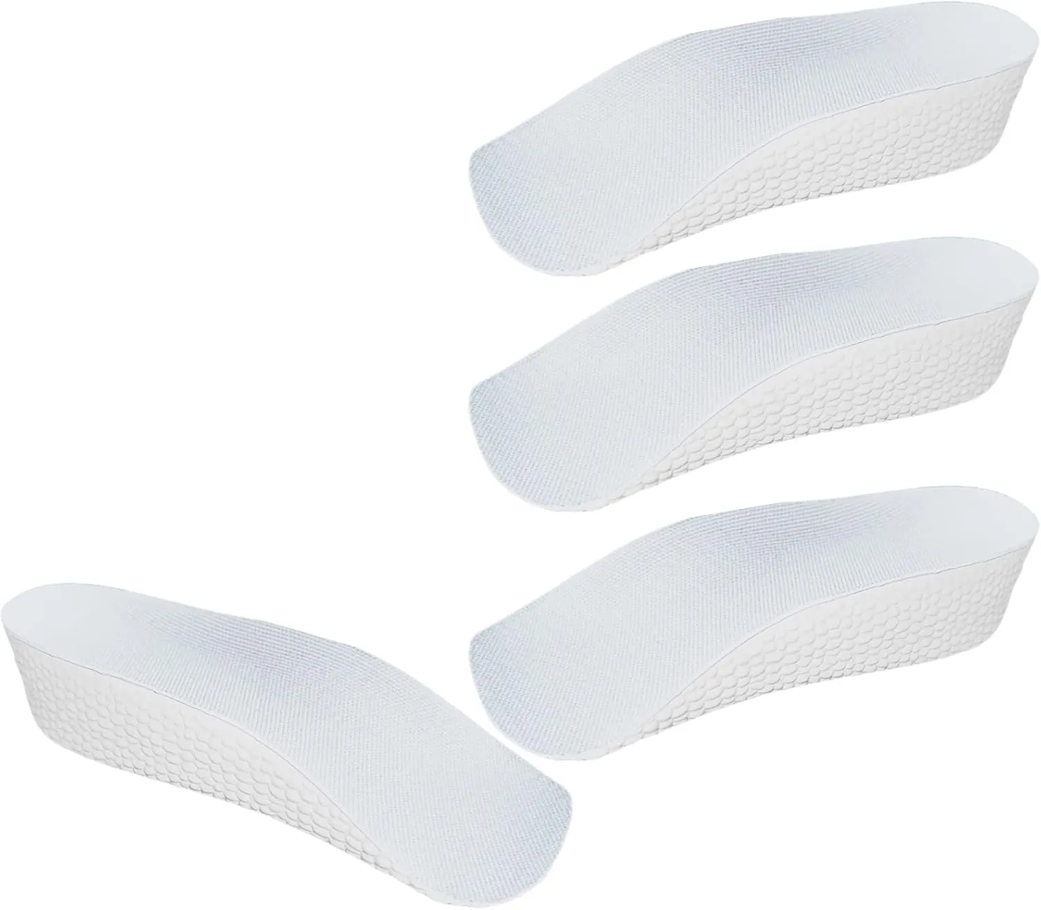 Insole Height, Orthopedic Cushion, High Heel Pad, Men's & Women's Shoes High Orthopedic Pad (2 Pairs) (Gray, 2.5cm)