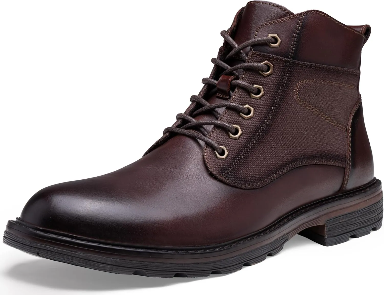 Jousen Men's Dress Boots Leather Boots for Men Formal Chukka Boots Mens Business Mens Boots
