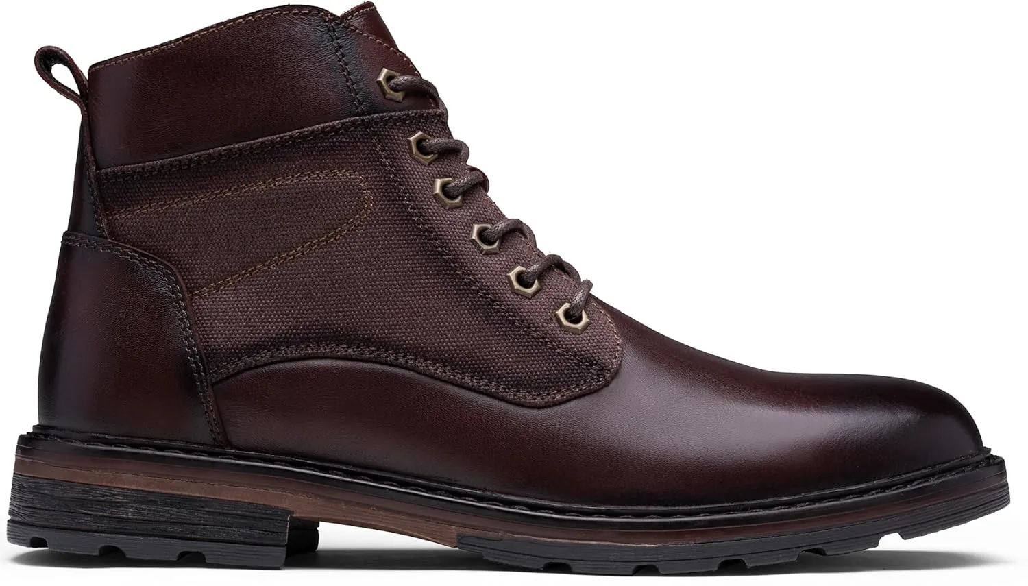 Jousen Men's Dress Boots Leather Boots for Men Formal Chukka Boots Mens Business Mens Boots