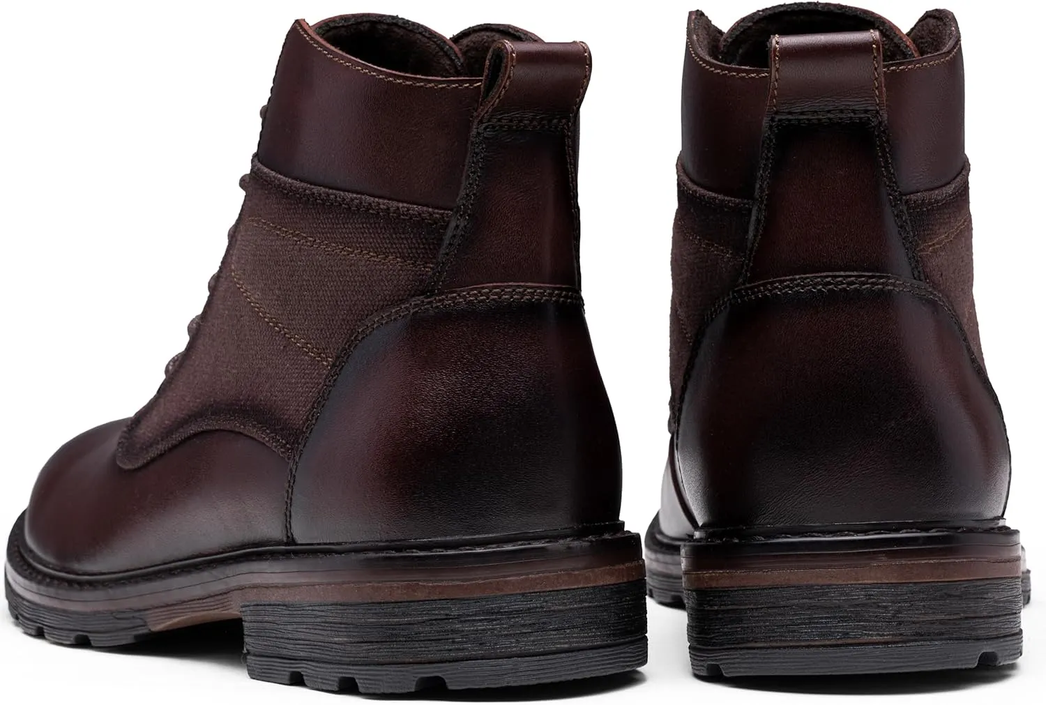 Jousen Men's Dress Boots Leather Boots for Men Formal Chukka Boots Mens Business Mens Boots