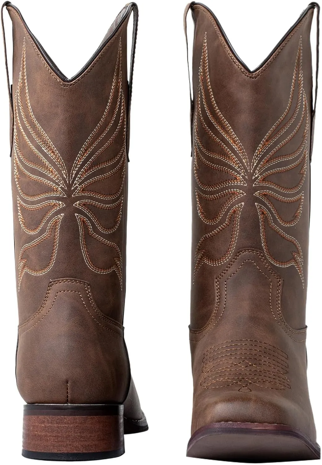J's.o.l.e Cowboy Boots for Women Square Toe Cowgirl Boots Ladies Fashion Western Boots