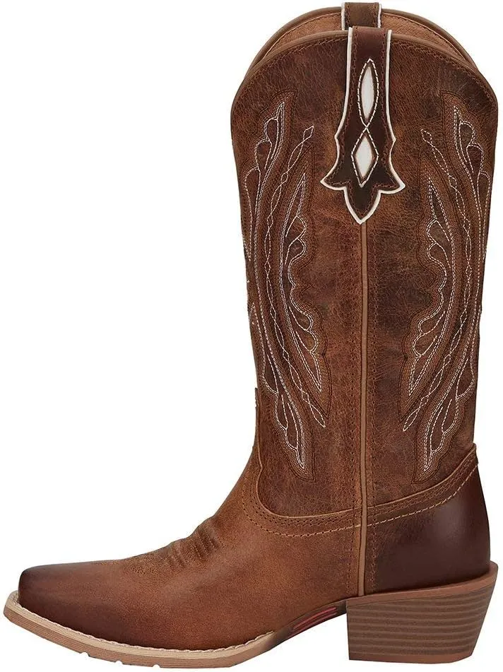 Justin Ladies Rein Square Toe Boots