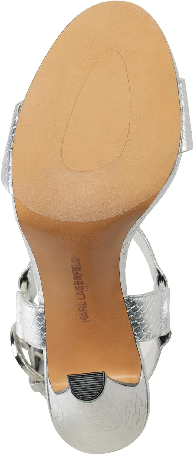 Karl Lagerfeld Paris Women's Cieone Dressy Heeled Sandal